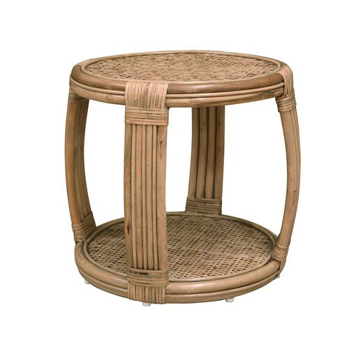 Plantation Amara Side Table - Washed Natural